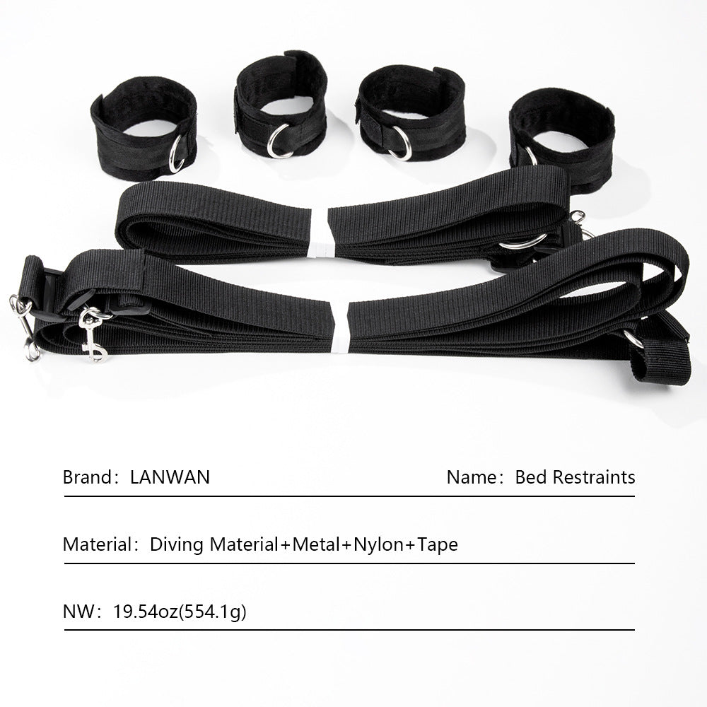 Cavocslin Nylon Bed Restraint Set