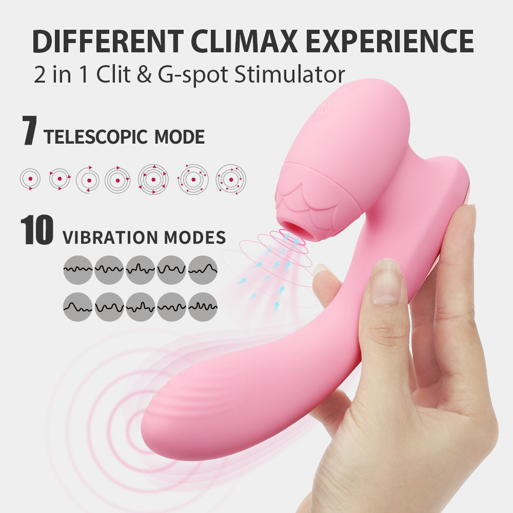 Cavocslin Bella Suction Vibrating Wand