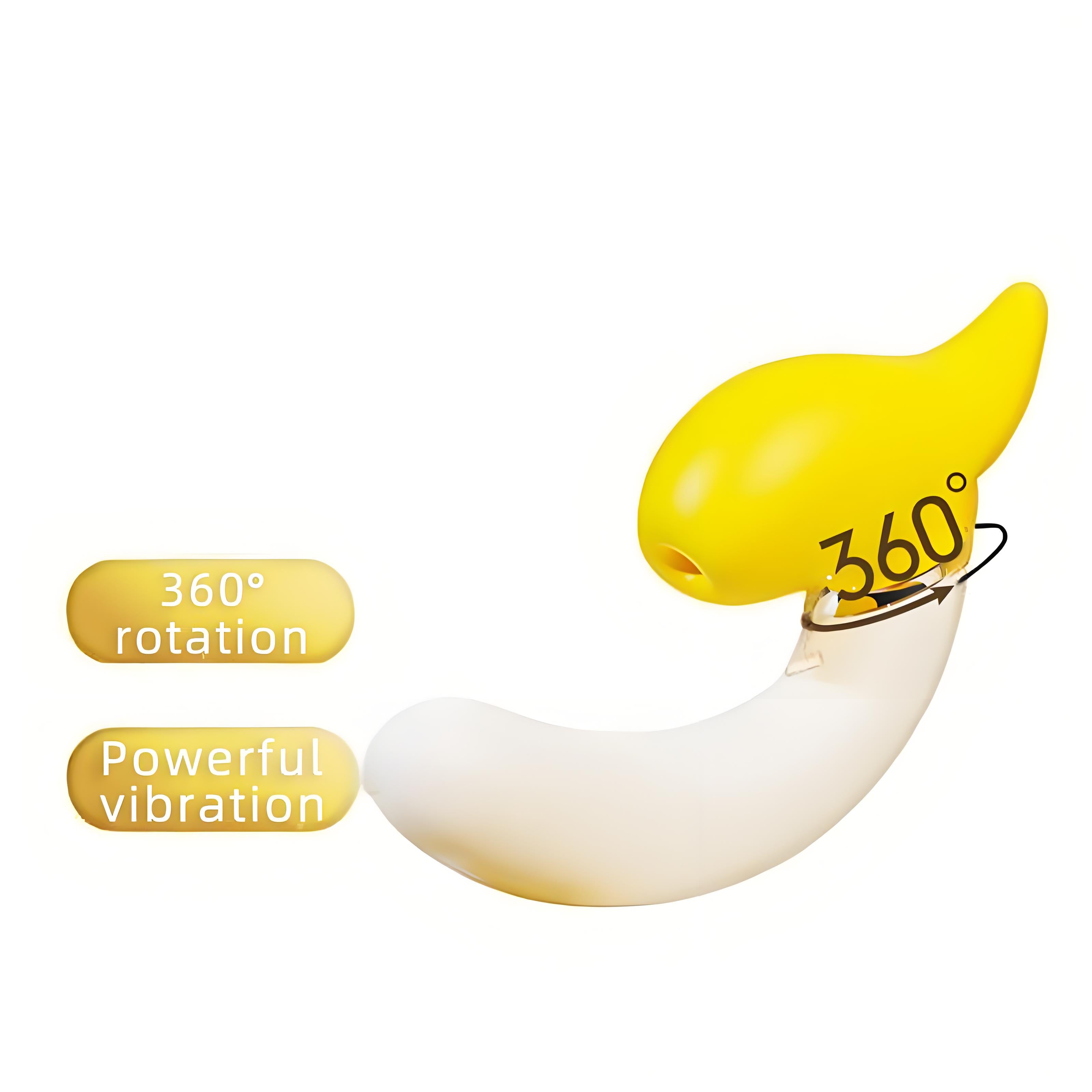 Cavocslin Rotating Banana Vibrator